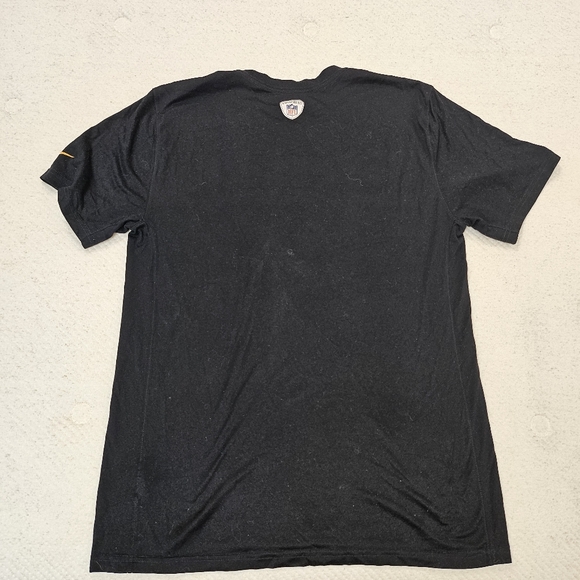 Nike Black Steelers Dri-FIT Shirt Men's Medium - Picture 5 of 8